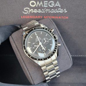 MINT OMEGA SPEEDMASTER PRO MOONWATCH 42MM STAINLESS MANUAL CHRONOGRAPH 1861